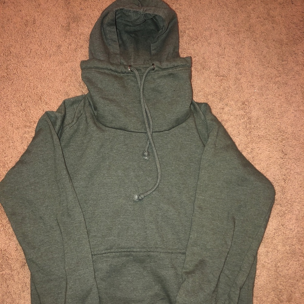 Dark green hoodie